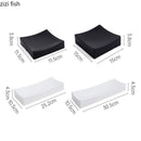 Axyaa Ceramic Sushi Plate Set - Molecular Cuisine & Dessert, Sashimi, Cake Specialty Plates