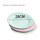 Axyaa Wheat Straw Dinner Plate: Multifunctional & Microwave Safe Kitchen Tableware