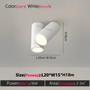 Axyaa Dimmable Square LED Ceiling Spot Lights, Indoor Lighting