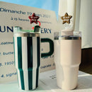 Axyaa Star Cap: Cute Silicone Straw Cover for Stanley Tumbler Cup