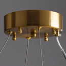 Axyaa Luxury Crystal Chandelier Indoor Ceiling Pendant Light