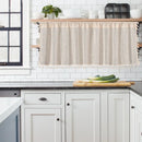 Axya Lace Half Curtain for Kitchen Sink Cupboard Dustproof Window Curtains