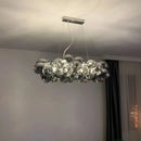 Axyaa Nordic Glass Bubble Chandelier for Kids' Room and Living Room