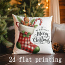 Christmas-themed Decorative Pillow Covers by Axyaa - Perfect for Sofa, Bedroom, Car