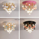 Axyaa Pegasus Soldier Star Ceiling Lamp for Children's Room