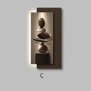 Luxury Murals LED Wall Sconce Light for Home Decor by Axyaa