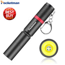 Axya Mini LED Aluminum Flashlight Waterproof Pocket Torch Pen Flashlight