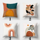 Axyaa Abstract Art Pillowcase: Parent-child Gift, Home Decor Square Cushion Cover