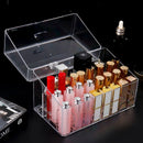 Axyaa Lipstick & Makeup Organizer: Cosmetic & Nail Polish Display Holder Box