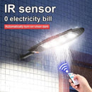 Axyaa Solar Motion Sensor Light Outdoor with Remote Control and 3 Lighting Modes