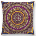 Axyaa Boho Rainbow Mandala Pillow Case Sun Moon Flowers Dream Fantasy Cover