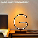 Axyaa G-shaped USB Lamp: Creative Bedroom Desktop Nightlight