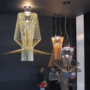 Axyaa Design Iron Pendant Light - Allegretto Suspension for Home & Restaurant