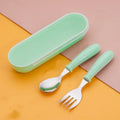 Axyaa Stainless Steel Cartoon Toddler Cutlery Set