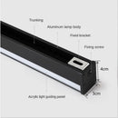 Axyaa Modern Black LED Wall Lamp for Home Decoration and Lighting
