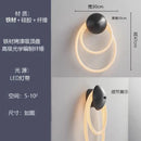 Axyaa Soft LED Wall Lamp: Nordic Style Luminescent Neon Tube for Bedroom