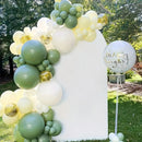 Axyaa Wedding Arch Set Backdrop Double-Sided Elastic Fabric Dome Kit