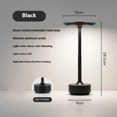 Axyaa Wireless Dimmable Retro Table Lamp - Rechargeable Touch Desk Lamp