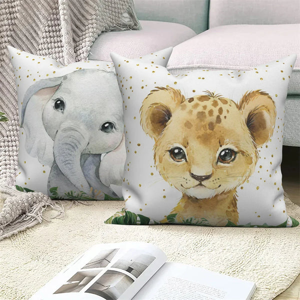 Axyaa Cute Animal Sofa Cushion Cover - 30x50