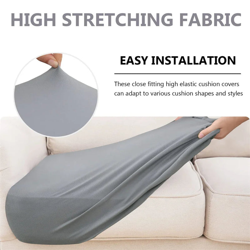 Axyaa Waterproof Sofa Seat Cushion Cover Washable Stretch Slipcover