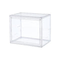 Axyaa Mini Figurine Display Box: Clear Dustproof Storage Cube for Collectibles
