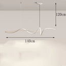 Axyaa Modern LED Chandeliers for Dining Room Pendant Lights Hanging Lamps