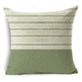 Axyaa Green Floral Pattern Cushion Cover for Home Sofa Car Decor
