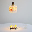 Axyaa Glass LED Pendant Light Fixture Nordic Modern Hanging Light