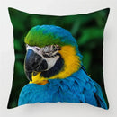 Colorful Parrots Decorative Cushion Cover by Axyaa - 45x45cm