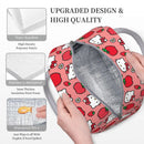 Axyaa Hello Kitty Insulated Lunch Bag: Cute Cartoon Thermal Cooler