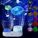 Axyaa Ocean Star Sky Projector Night Light - Kids Baby Gift