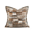 Axyaa Orange Cut Velvet Pillow Sofa Living Room Bed Pillowcase 30*50cm
