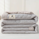 Axyaa Solid Color Summer Quilt: Double Spell Simple Quilt for Dormitories