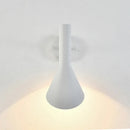 Axyaa Nordic Minimalist Black Iron LED Wall Light for Bedroom & Living Room
