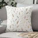 Axyaa Feather Fur Upholstery Cushion Cover Sofa Pillowcase