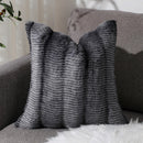 Axyaa Winter Plush Pillow Cover - Cozy Home Decor for Sofa, Couch, Bed