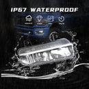 Axyaa LED Fog Lamps for Dodge Ram 2500 Front Bumper Headlights DRL 12V