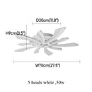 Axyaa Modern Acrylic LED Chandelier Ceiling Light Fixture | RC Dimming Creative Design Lamps