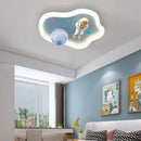 Axyaa Astronaut LED Ceiling Light for Modern Kids Room, Nordic Design, Home Decor Lighting