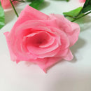 Pink Rose Vine LED String Lights by Axyaa - Wedding Party Garden Home Decor
