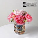 Artificial Rose Simulation Flower Bouquet for Home Decoration - Axyaa Brand