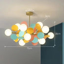Axyaa Floral Branch Chandelier LED Pendant Light for Home Decor