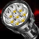 Axya Rechargeable Waterproof COB LED Flashlight for Camping & Hiking