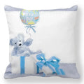 Axyaa Santa Print Pillowcase for Christmas and New Year Decor