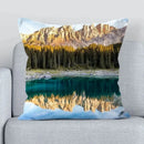 Axyaa Mountain Forest Lake Sofa Cushion Cover