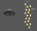 Axyaa Nordic Pendant Lamp for Dining Room - Indoor Lighting Chandelier for Living Room