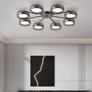 Axyaa Modern LED Chandeliers for Home Living and Dining Rooms
