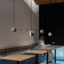 Axyaa Moon Cement Pendant Light Industrial Style Hanging Lamp