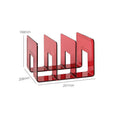 Axyaa Handbag Divider Shelf: Wardrobe Storage Rack for Bags - Cabinet Organizer Display Case