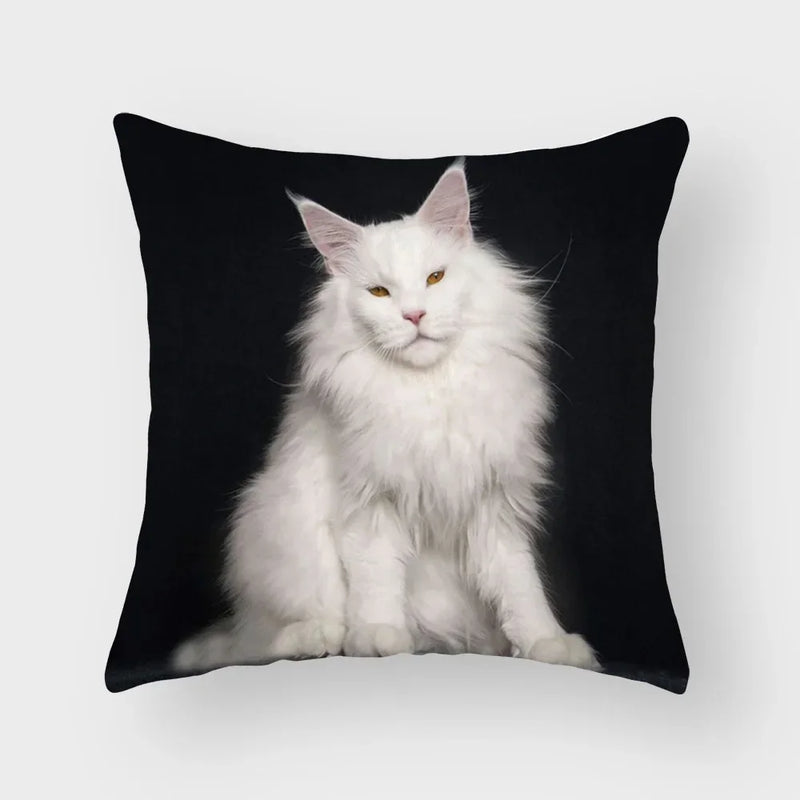 Axyaa Cat Print Pillowcase 45*45cm